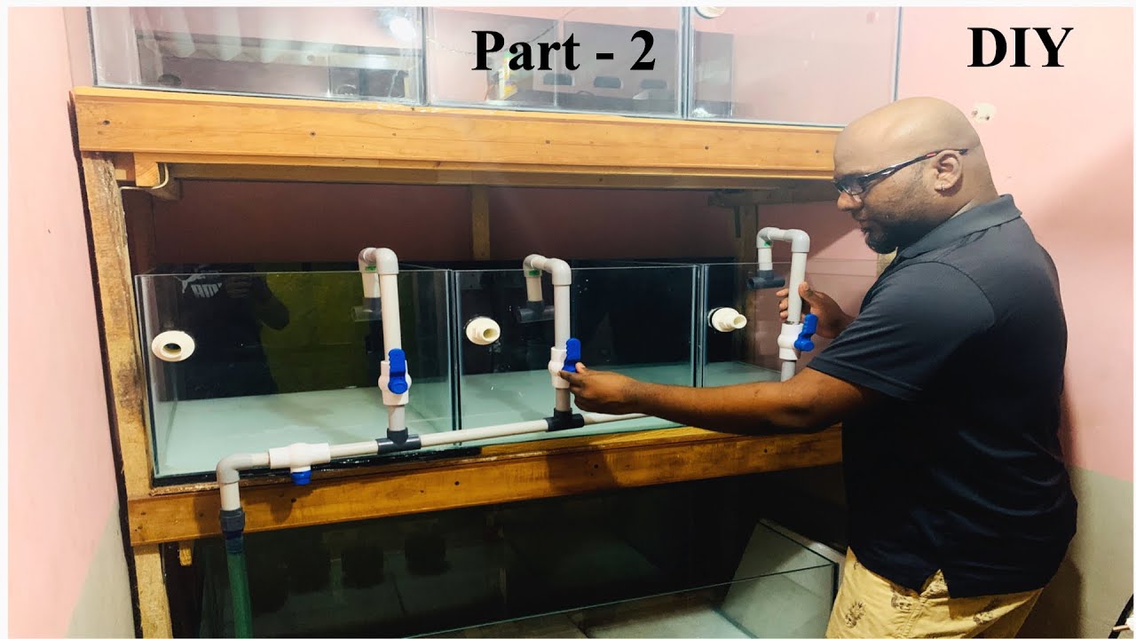 DIY WATER CHANGE PIPE SYSTEM MULTIPLE AQUARIUMS PART 2 YouTube