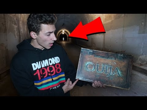 we played the ouija board in the haunted tunnel... (bad idea)