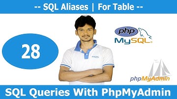MySQL Database Tutorials in Bangla [Part-28] || SQL Aliases | For Table