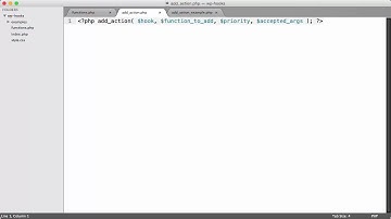 The  WordPress Hooks Actions and Filters. S3-V2-720p-The add_action Function