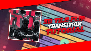 3D TILE FLIP SLIDE TRANSITION EFFECT STATUS VIDEO EDITING IN ALIGHT MOTION