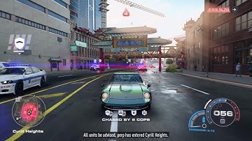 Need for Speed Unbound 2022 Gameplay (New) cop chase {level 5} (part3) #needforspeedunbound #nfs