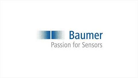 Baumer 0200 SmartReflect Auto-Teach & Tracking feature demo