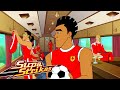 Shakes num trem  2 horas de supa strikas em portugus  desenhos animados de futebol