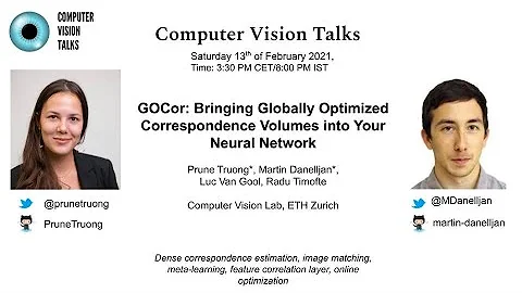 GOCor (NeurIPS 2020) | Prune Truong & Martin Danel...