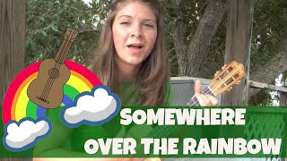 Video thumbnail of "Lydia Walker - Somewhere Over The Rainbow - Ukulele Cover 🌈"