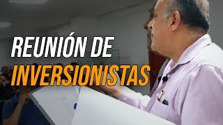 Reunión de Inversionistas en Bienes Raíces