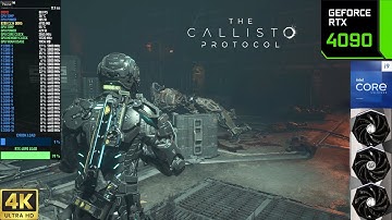 The Callisto Protocol 4K Native Ray Tracing High Settings | RTX 4090