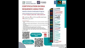 Master DNA Sequence Analysis in 5 Days! | Hands-On Online Certification (7–11 Aug 2025)