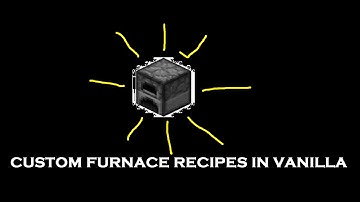 Custom Furnace Recipes: Minecraft Concept