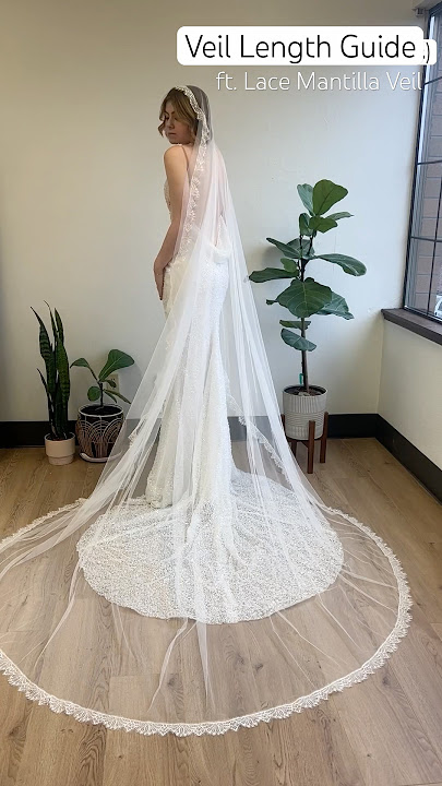Wedding Veil Lengths!💍👰‍♀️ Which one is your favorite length? #weddingdress #weddingveil #bride