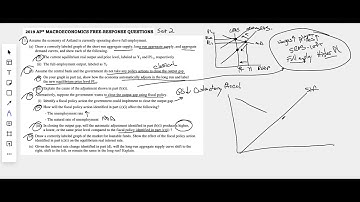 2019 (Set 2) AP Macro FRQ#1