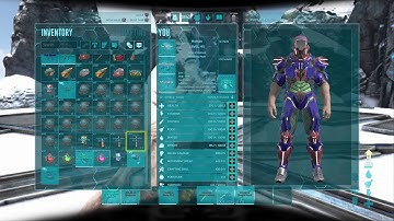 Ark bosses and tek armour