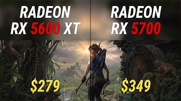Radeon RX 5600 XT vs Radeon RX 5700 | 8 games | Full HD