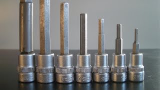 HAZET ハゼット「ヘキサゴンビットソケット・3/8”」No.8801　6角ソケット