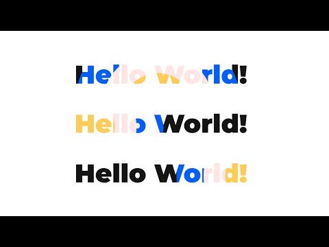 Spotlight Cursor Text Animation HTML, CSS, JavaScript