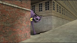 Garry's Mod CatNap chases me in the Big City