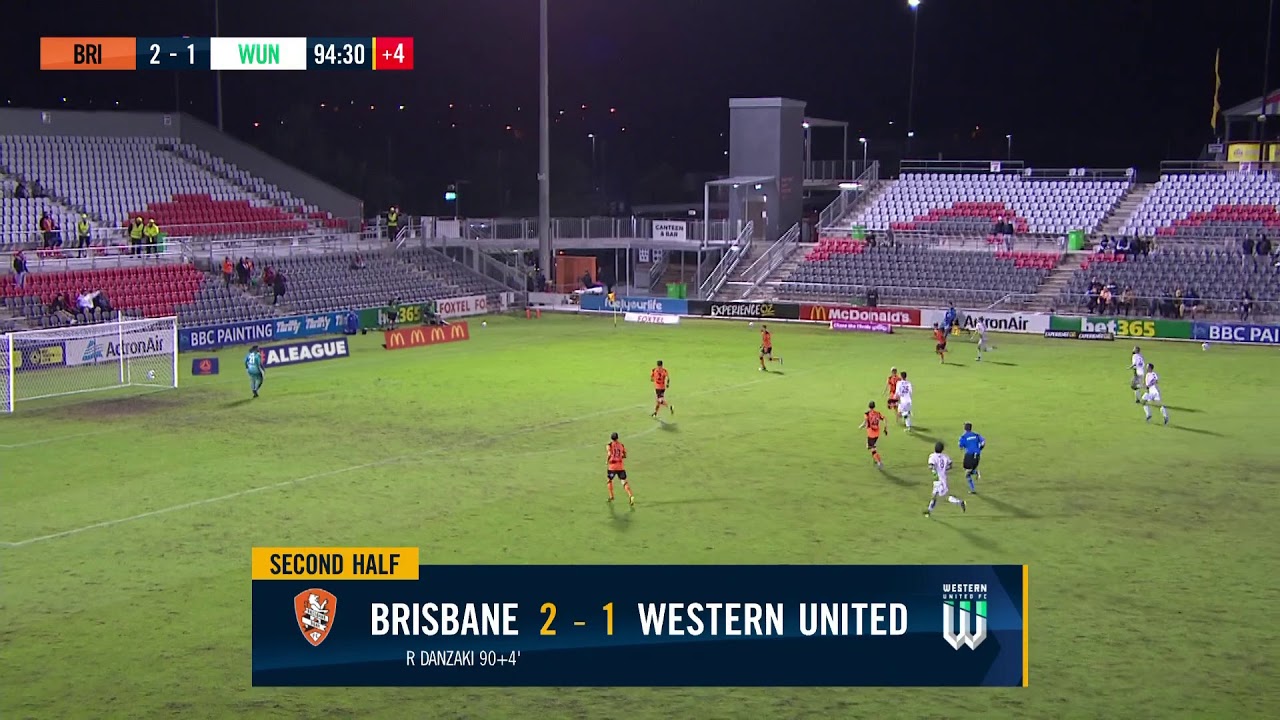 A-League 2020/21: Matchweek 19 - Brisbane Roar FC v Western United FC (2nd Half)