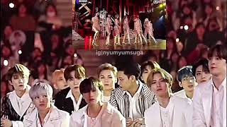#13 [TWICETEEN] Seventeen Mingyu \& Seungkwan reaction to Twice - Feel Special at 2019 MAMA in Japan