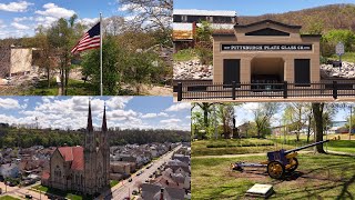 Cinematic Walk Through a Historic Park to Aerial Town Views 🌿⛪ (Ford City, PA)