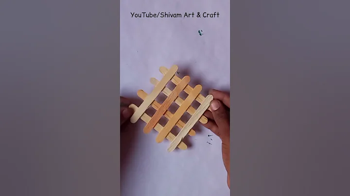 Diy Wall Hanging Using Ice Cream Stick|Diy Craft |#shorts