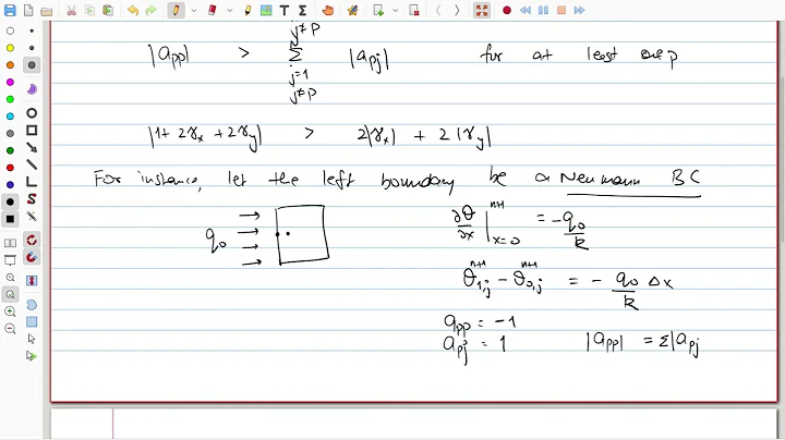 Lecture 15 - CFD - Iterative methods - Diagonal dominance of higher-order boundary conditions