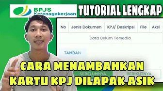 Cara Menambahkan Kartu KPJ BPJS Ketenagakerjaan Di Lapak Asik Terbaru Cara Menambahkan Kartu KPJ BPJS Ketenagakerjaan Di Lapak Asik Terbaru