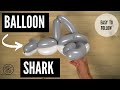 How To Make A Balloon Shark