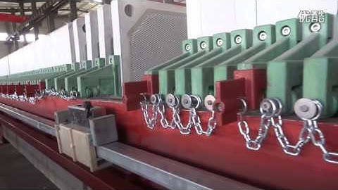 Auto filter press with fast open system