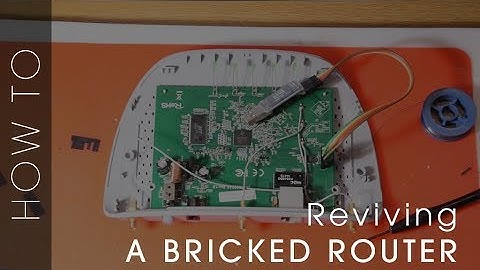 Recovering a Bricked Router! (Atheros based) - TechRodent Guides