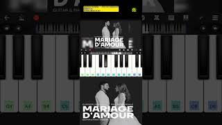 Mariage d'Amour - Paul de Senneville | Piano Cover By DJ | Pianist DJ | Walk Band #shorts