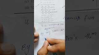TGT PGT maths question #TGT #PGT #mathematics #calculus #euler's theorem #UP TGT PGT #KVS #NVS #emrs