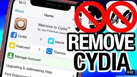 Remove cydia (uncover) without restore your ios amd keep it on same version / reinstall(rejailbreak)