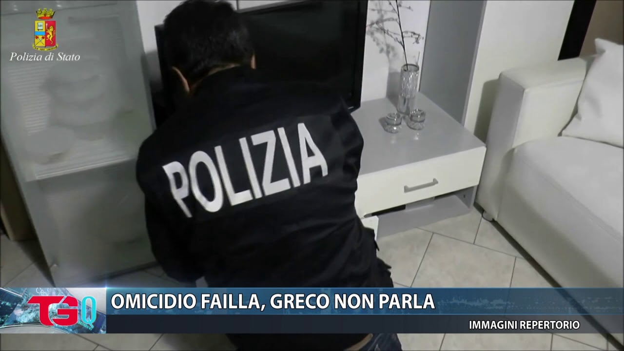 OMICIDIO FAILLA, GRECO NON PARLA YouTube OMICIDIO FAILLA, GRECO NON PARLA YouTube