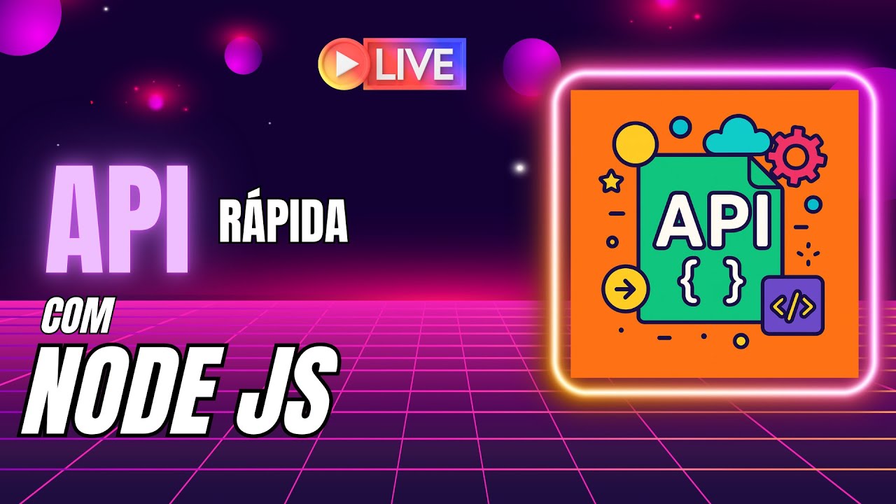 API Rápida com Express JSON e Node.js — do ZERO à prática ao vivo - YouTube