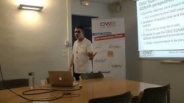 OW2con 2011 SONAR, Qualipso OMM, OW2 project reports Alexandre Lefrebvre