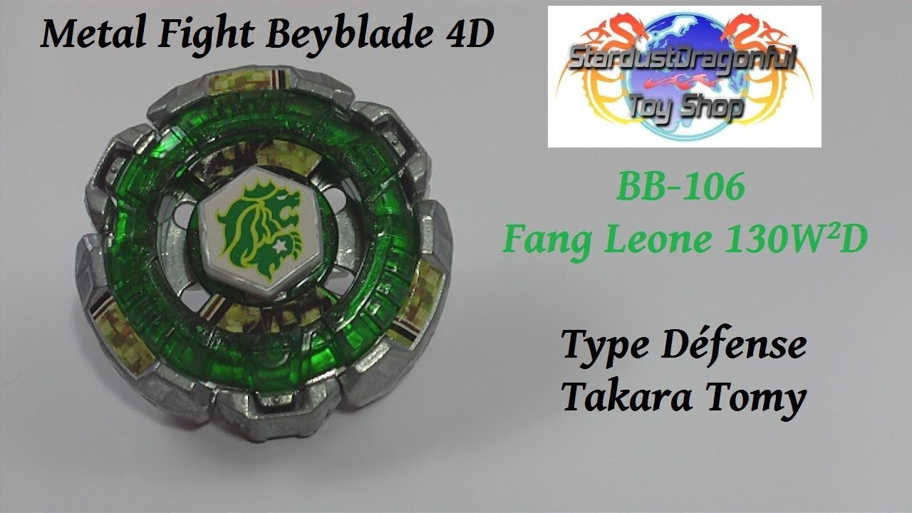 Toupie Beyblade Fang Leone