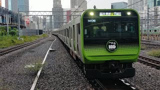 E235系0番台08編成高輪ゲートウェイ駅入線