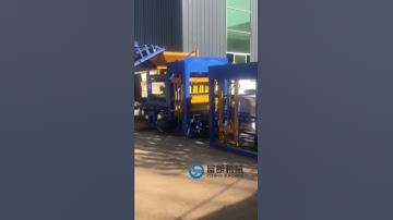 QTF4-18 6 Inch 8 Inch Cement Sand Block Making Machine  #machine #blockmakingmachinefactory