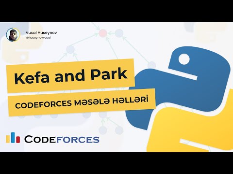 🧠 Kefa and Parks - Pythonla Codeforces #algorithm #dfs #codeforces