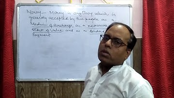 Money II Functions of Money  II money and banking II Economics Class-12 II  Lecture 3