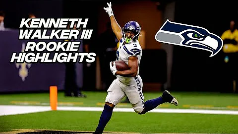 Kenneth Walker III Rookie Season Highlights 2022