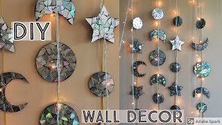 Diy unique wall hanging | craft ideas decor genius way to reuse old cd
best out of waste ...