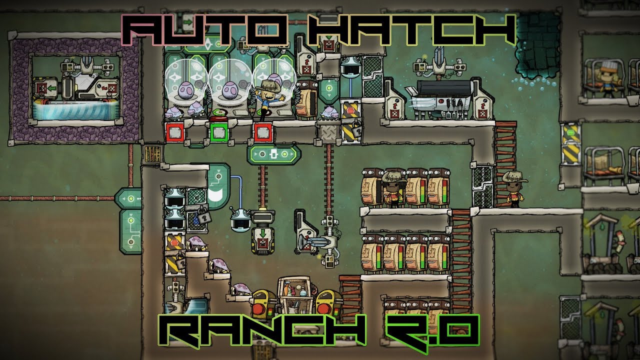 Automated Hatch Ranch Experiment Oxygen Not Included Part 2 Of 2 Youtube