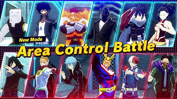 MY HERO ULTRA RUMBLE — New Game Mode: Area Control Battle