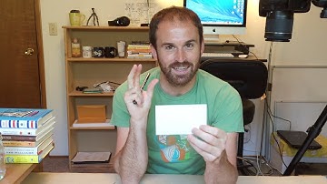 How To Make Hand-Sketched Note Card Slides