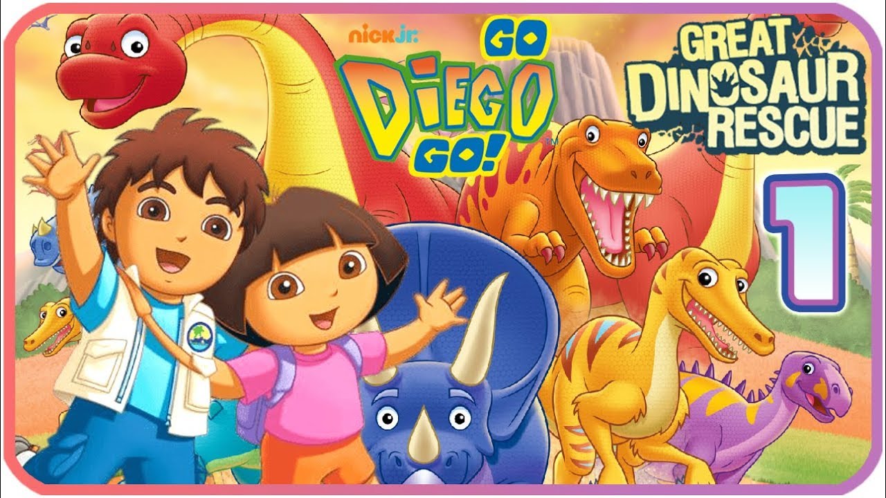 Go, Diego, Go! Great Dinosaur Rescue Part 1 (Wii, PS2