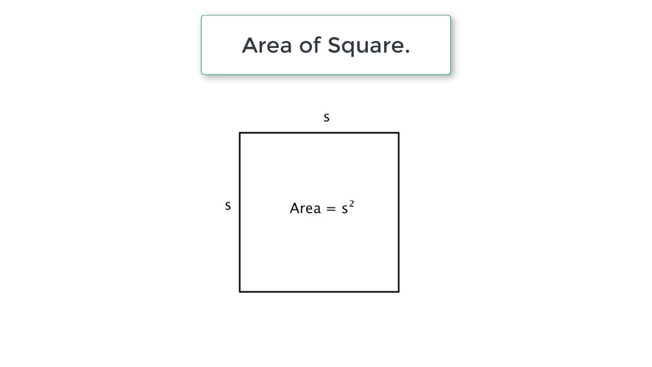 C Program To Calculate Area of a Square using its Side - YouTube