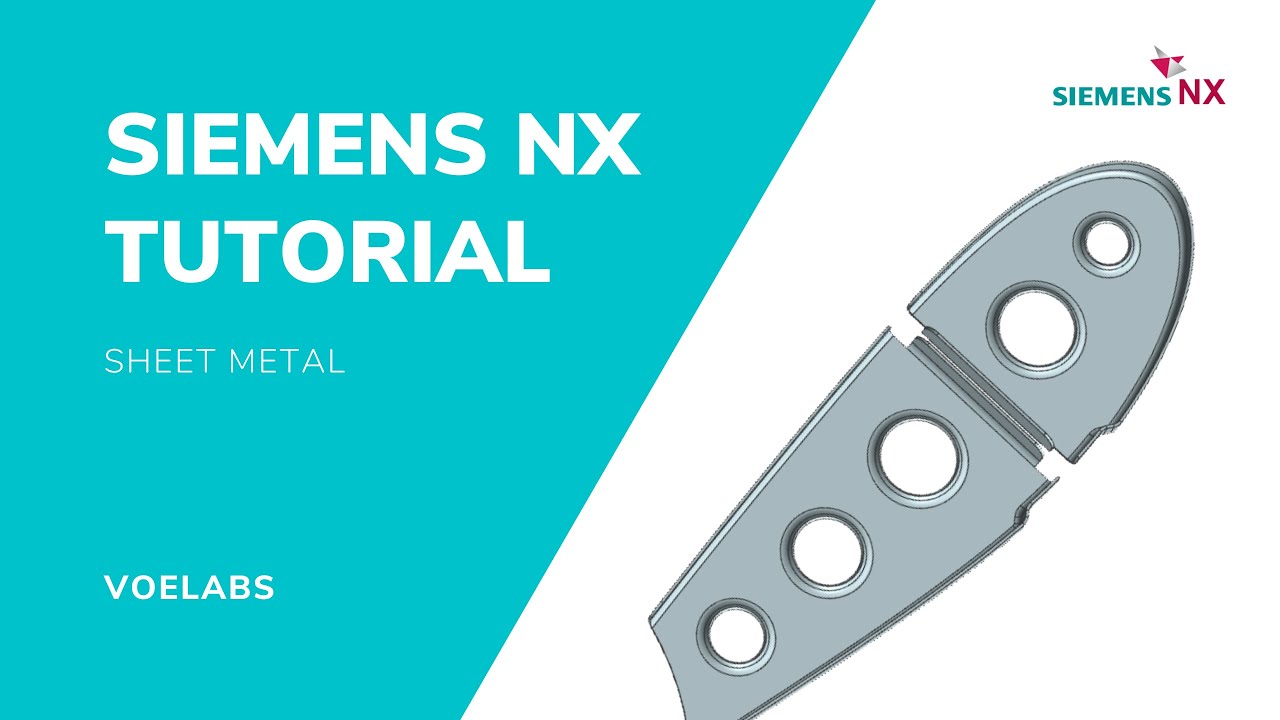 Siemens NX Aerospace Sheet Metal Aerospace Joggle, Flange, Lightening