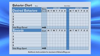 Behavior Chart Step-by-Step Instructions